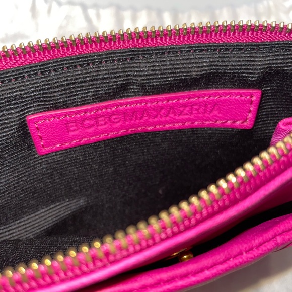BCBG Max Azria Wristlet, Fuchsia Vegan Leather - NWOT - Picture 2 of 4